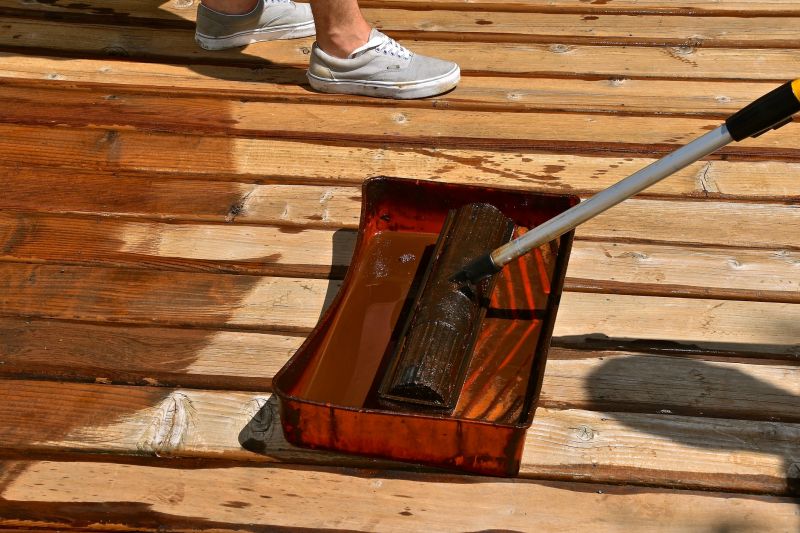 deck sealing and staining