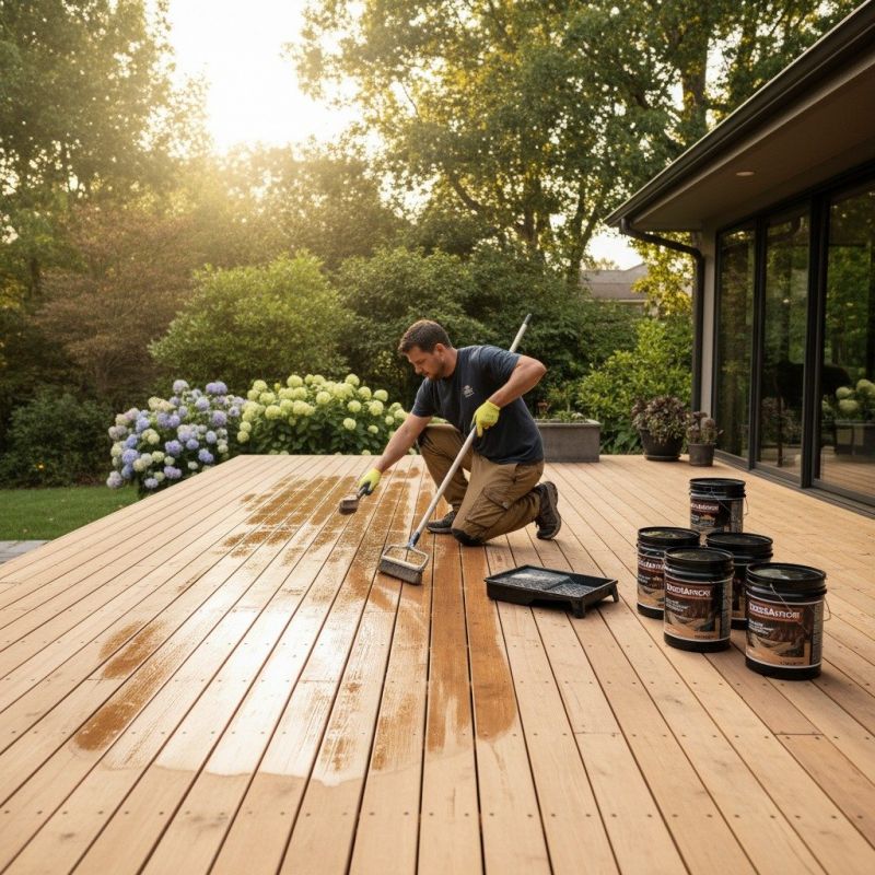 Deck Sealing And Staining