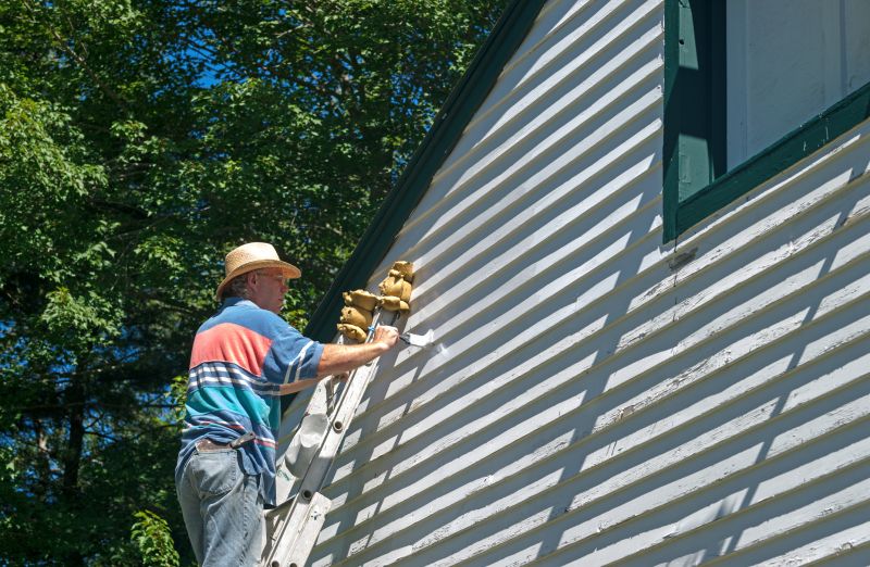 Painting Siding